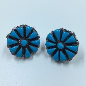 SOLD Sterling & Turquoise Earrings